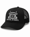 "Long Haul. No Regrets." Cap