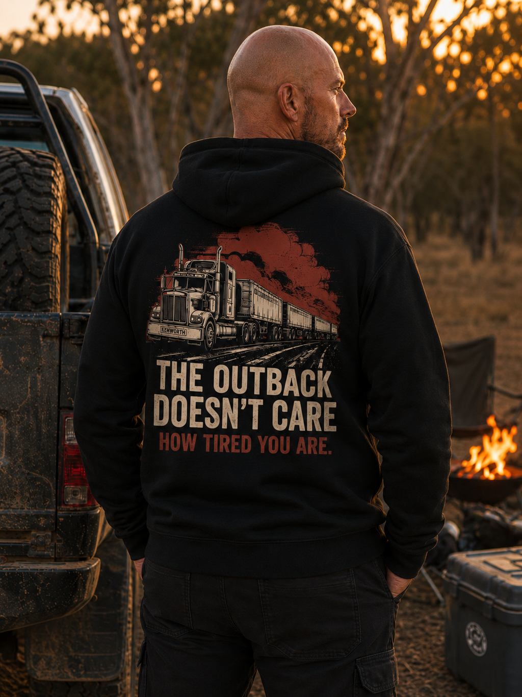 The Outback Doesn't Care How Tired You Are Hoodie