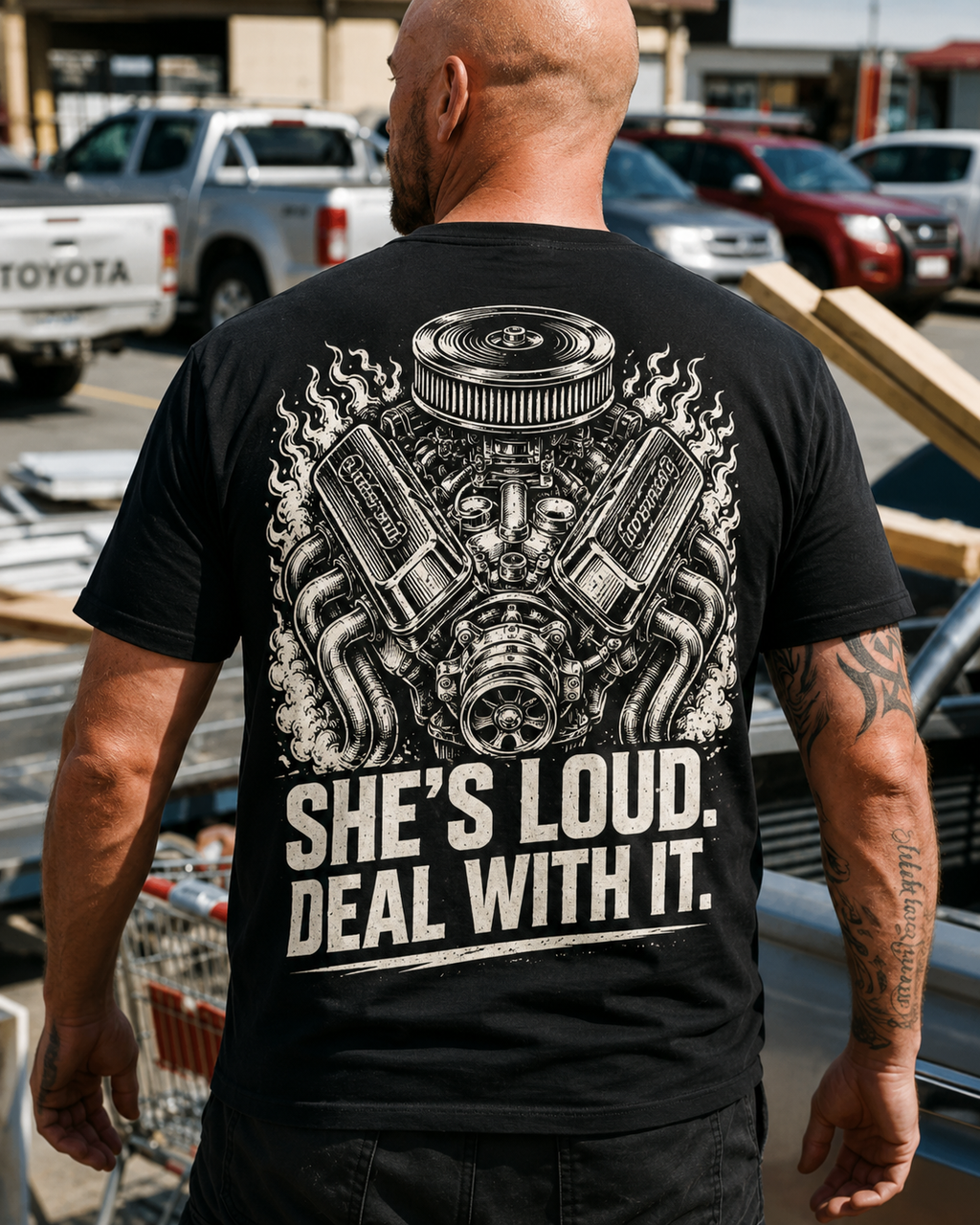 She's Loud. Deal With It Tee
