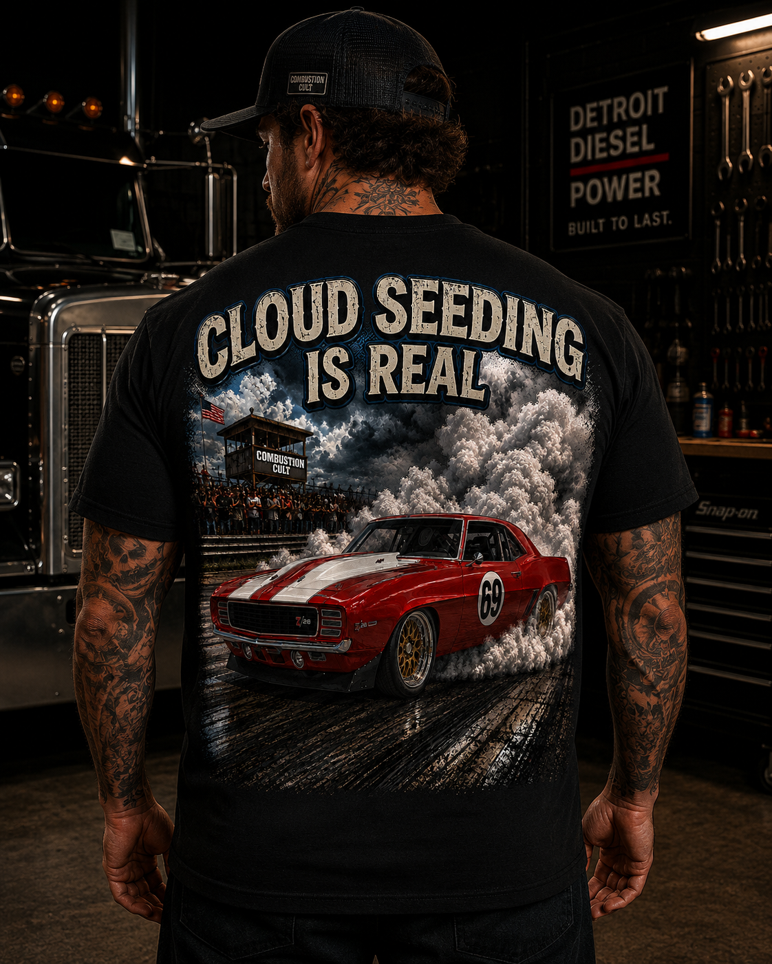 Combustion Detroit Diesel × Snap-on Tee