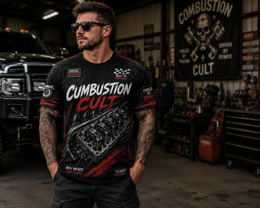 Combustion Cult Diesel Power Performance Tee