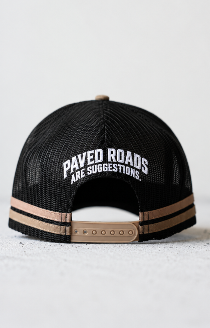 Paved Roads Trucker Cap