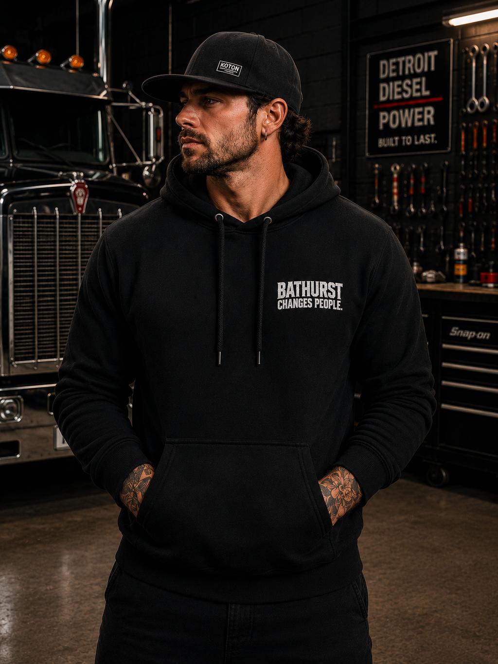 Bathurst Changes People Hoodie  Truck