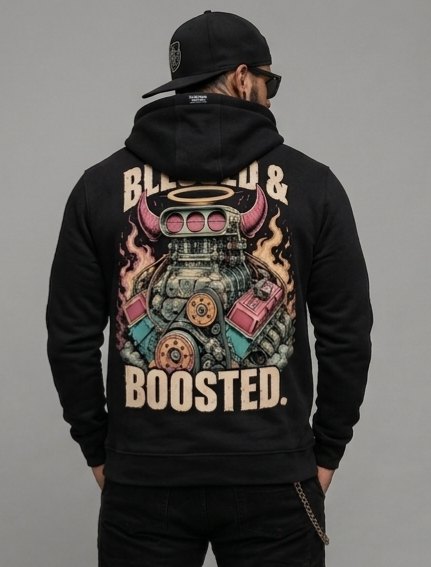 Blessed & Boosted" Hoodie
