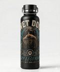 "Wet Dog" Steel bottle