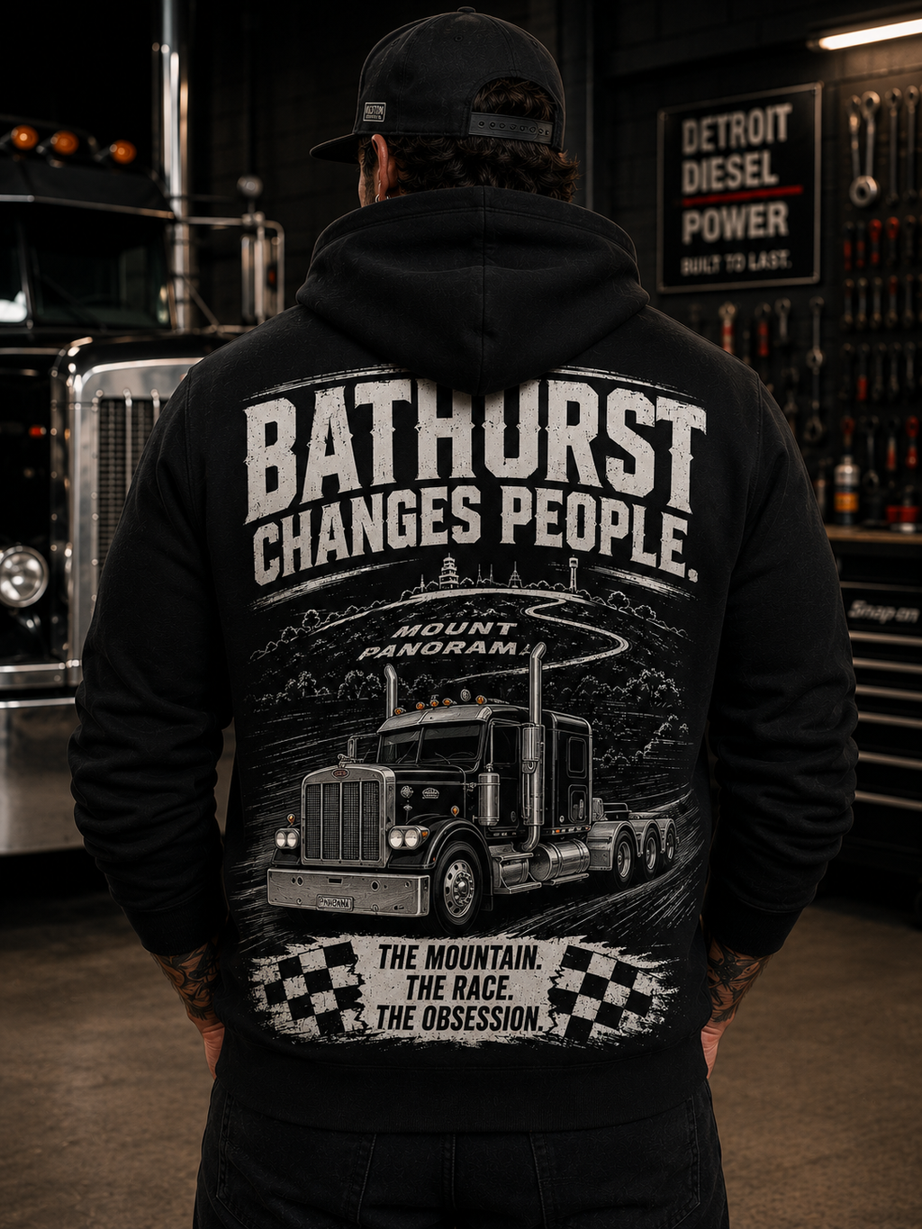Bathurst Changes People Hoodie  Truck
