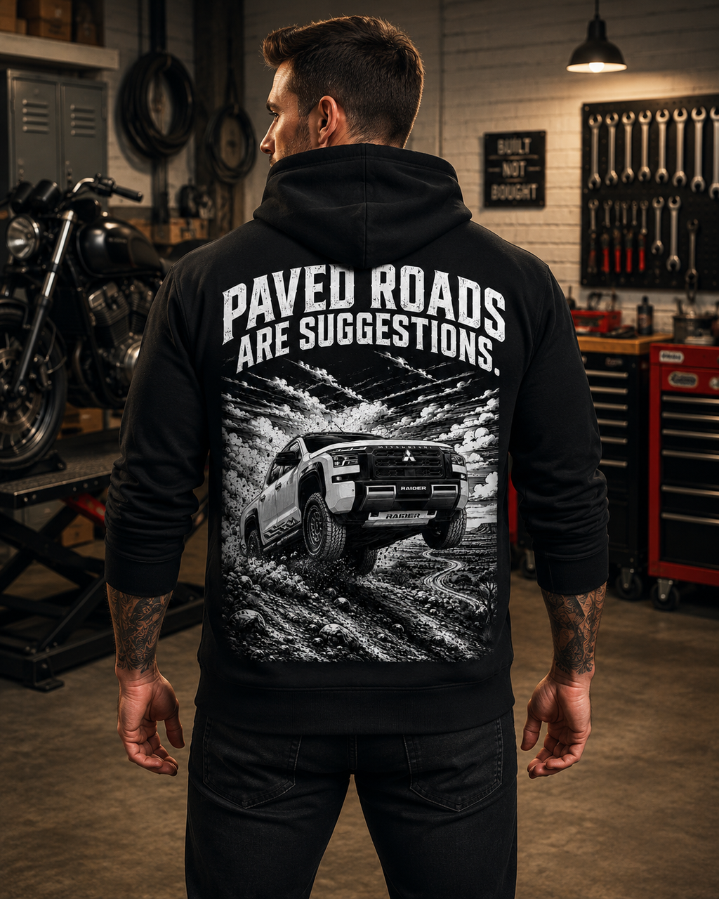 Paved Roads Are Suggestions Hoodie