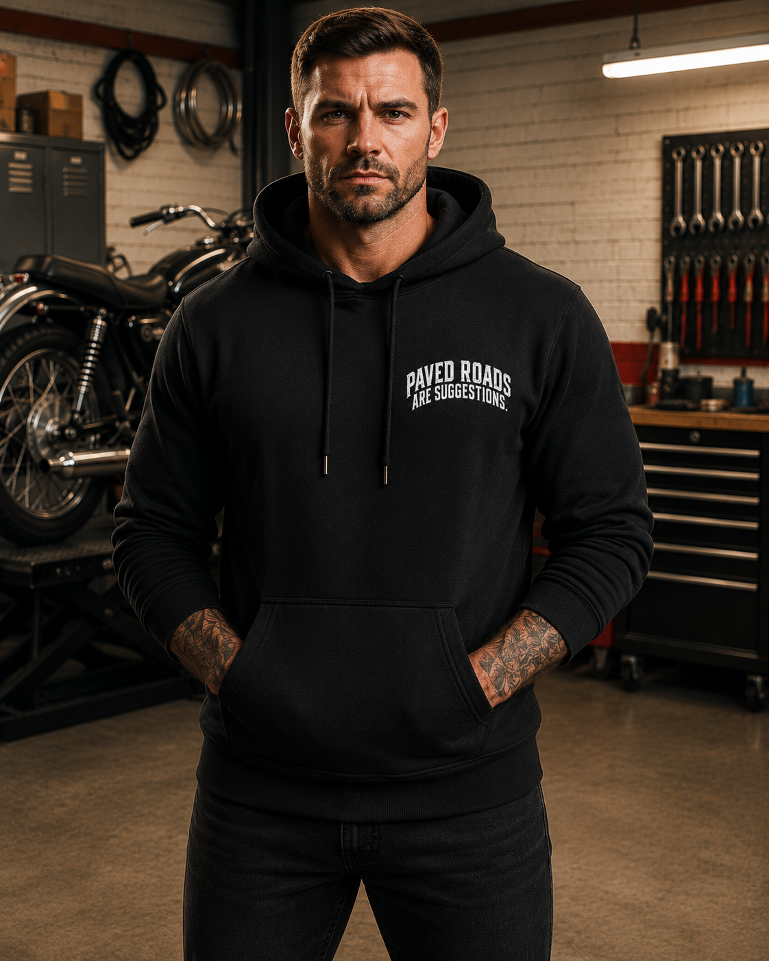 Paved Roads Are Suggestions Hoodie