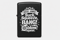 Diesel Junkie Suck, Squeeze, Bang, Blow metal lighter