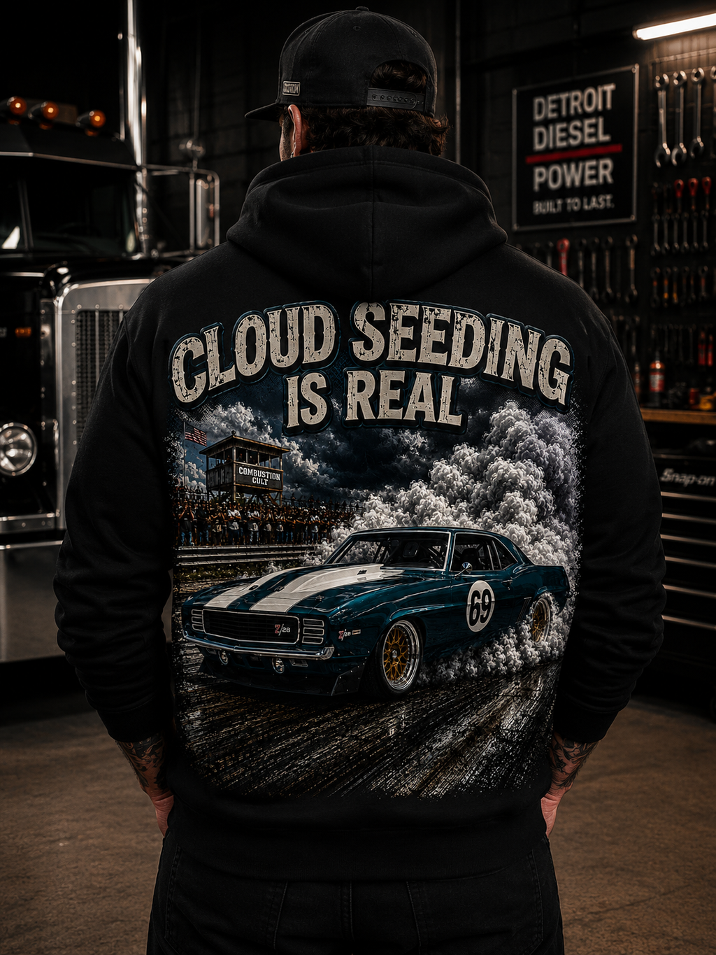 Detroit Diesel Power Built to Last Hoodie