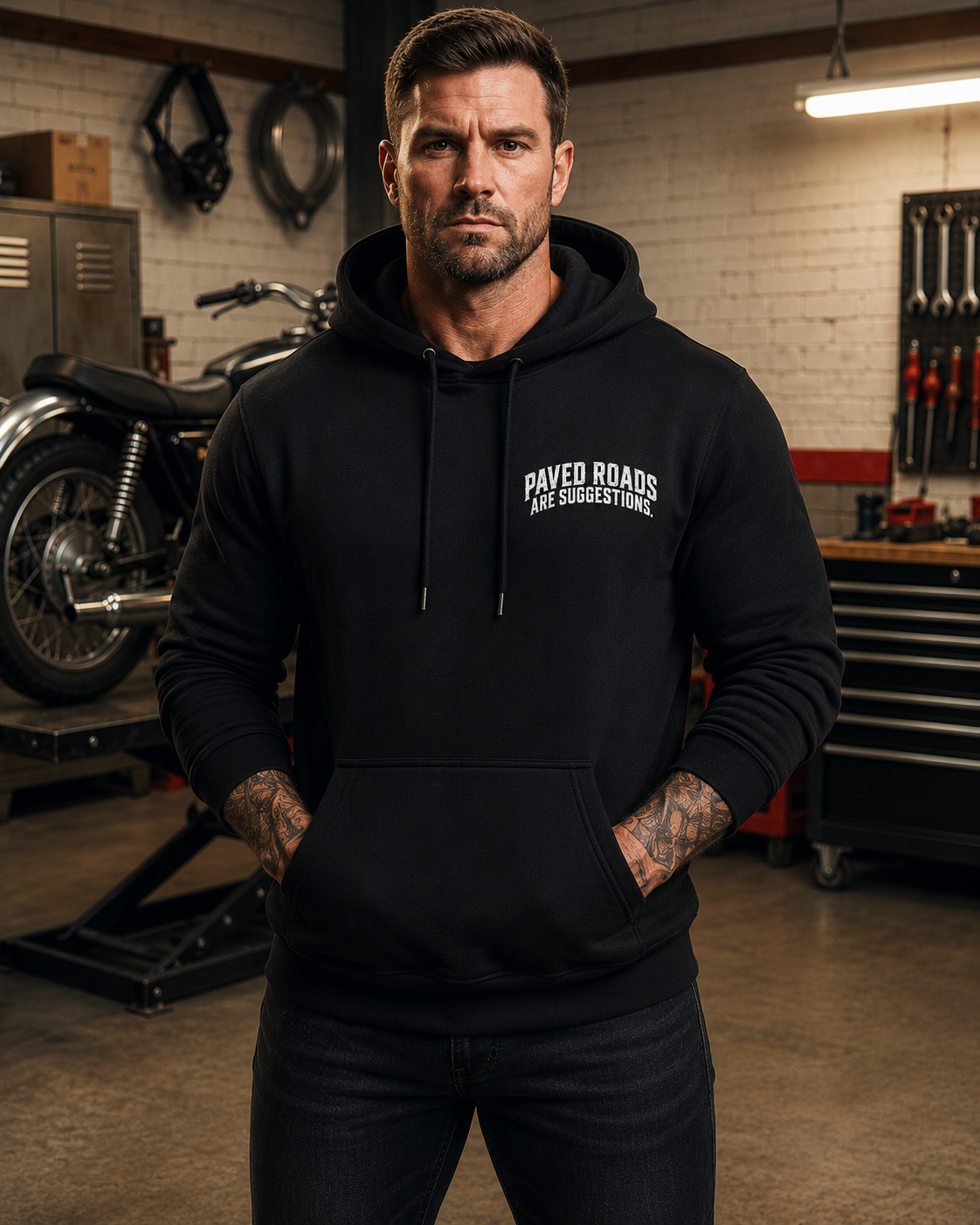 Paved Roads Are Suggestions Hoodie