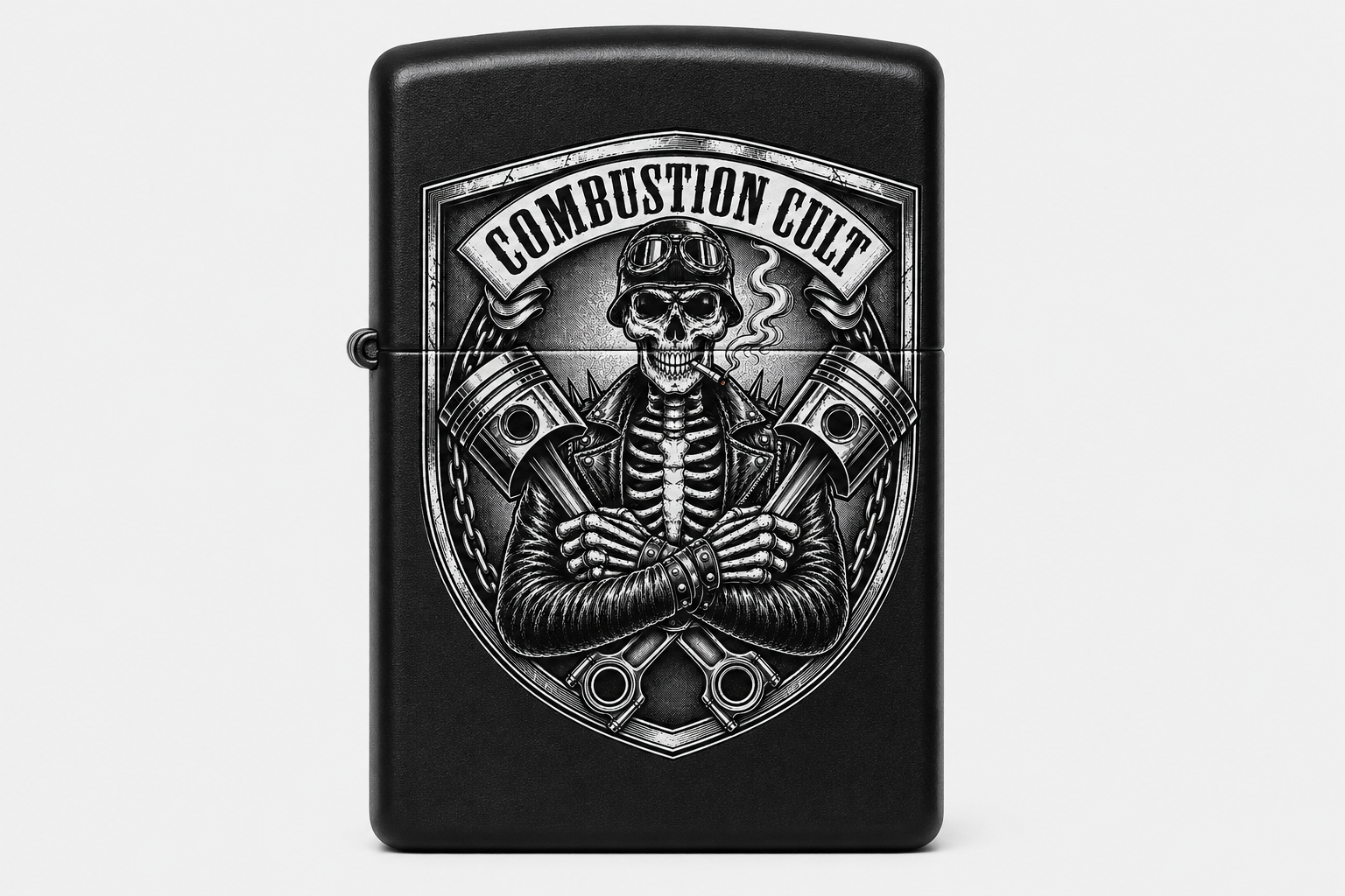Combustion Cult metal lighter