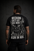 Reckon she's got one more run in her tee